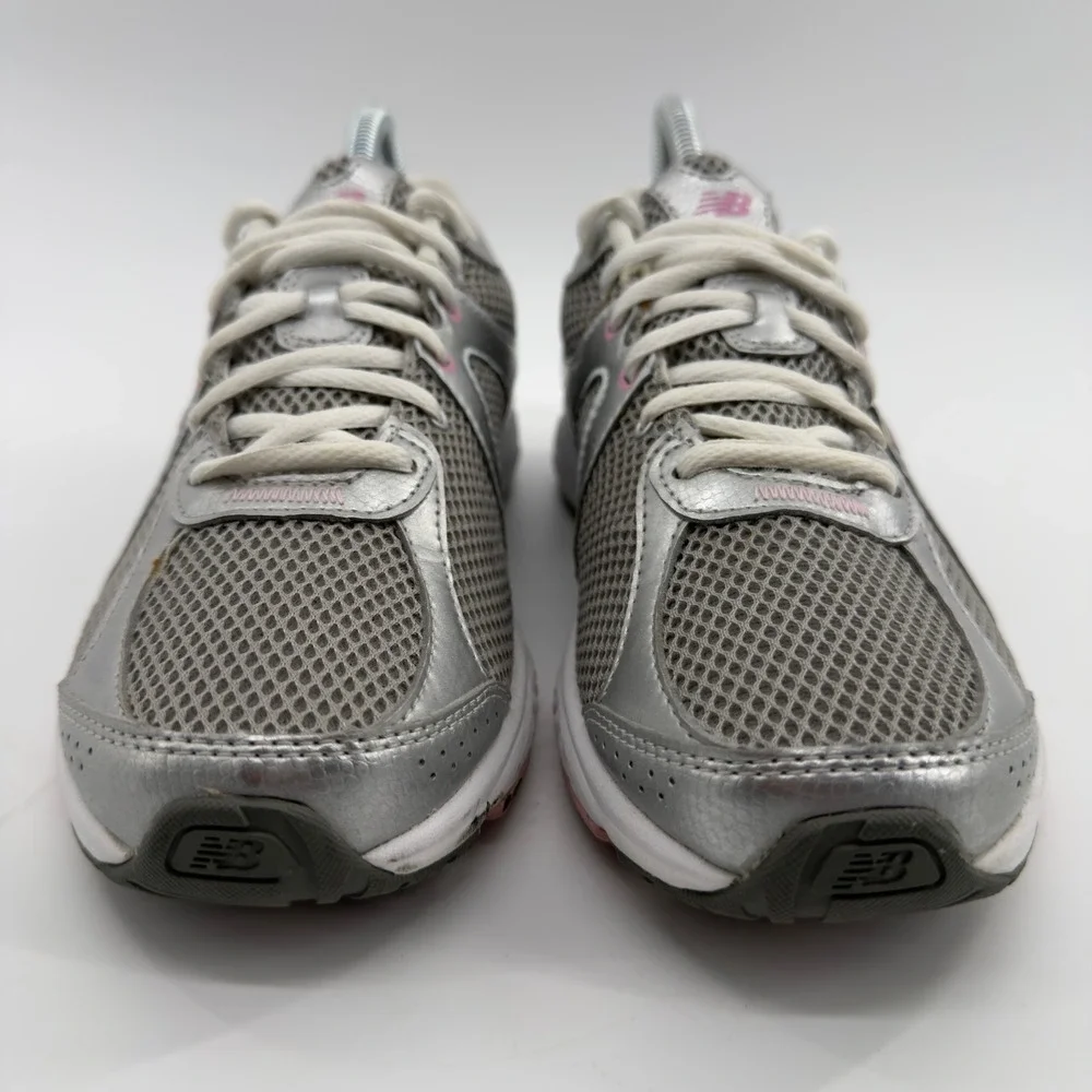 New Balance 665 Susan G Komen Walking Shoes Silver Pink Womens 8